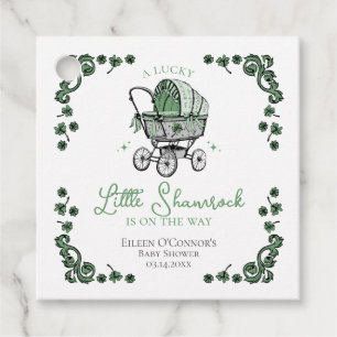 Lucky Little Kleeblatt St Patricks Baby Dusche Geschenkanhänger