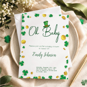 Lucky Little One – St. Patrick’s Day Babyparty  Einladung