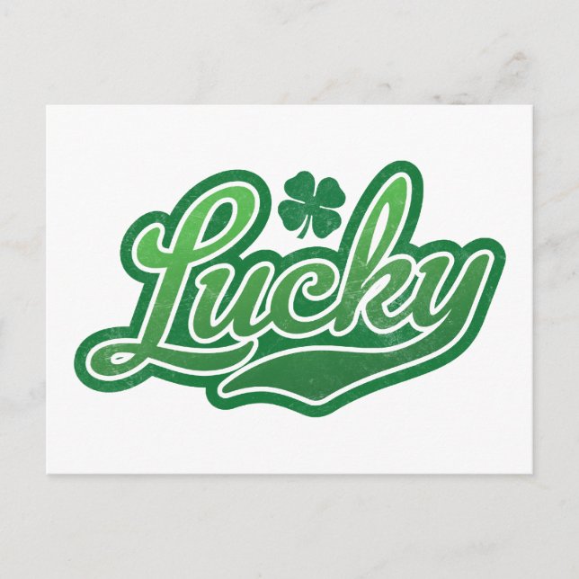 Lucky Lucky Postkarte (Vorderseite)