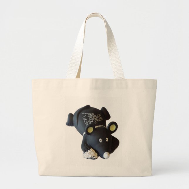 Lucky Maus Bag Jumbo Stoffbeutel (Vorne)