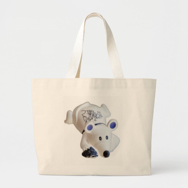 Lucky Maus Bag Jumbo Stoffbeutel (Vorne)