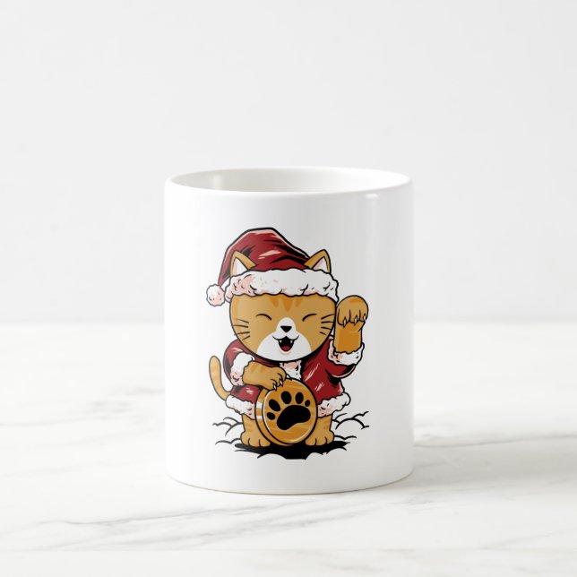 Lucky Meow Kaffeetasse (Mittel)
