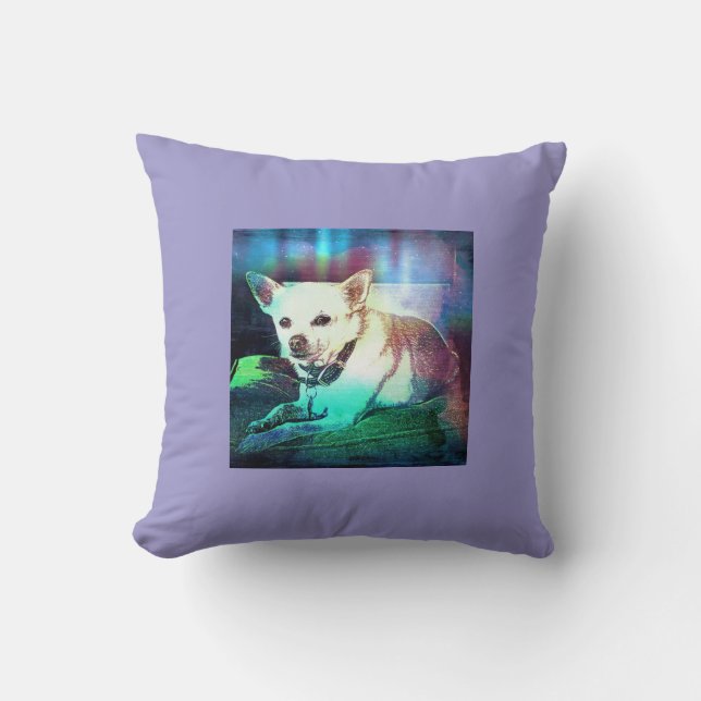 Lucky Mia Throw Pillow Kissen (Vorderseite)