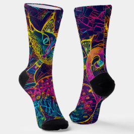 Lucky no 7 Cat Socken