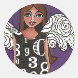 LUCKY NUMBERS ANGEL - ein gesegneter Aufkleber
