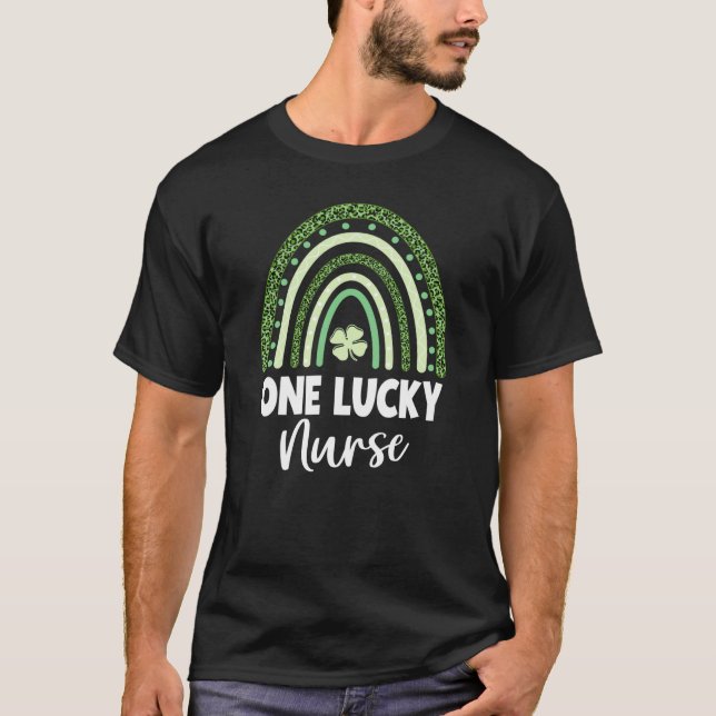 Lucky Nurse St Patrick's Day T-Shirt (Vorderseite)