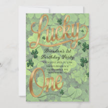 Lucky One 1st. Birthday Party 