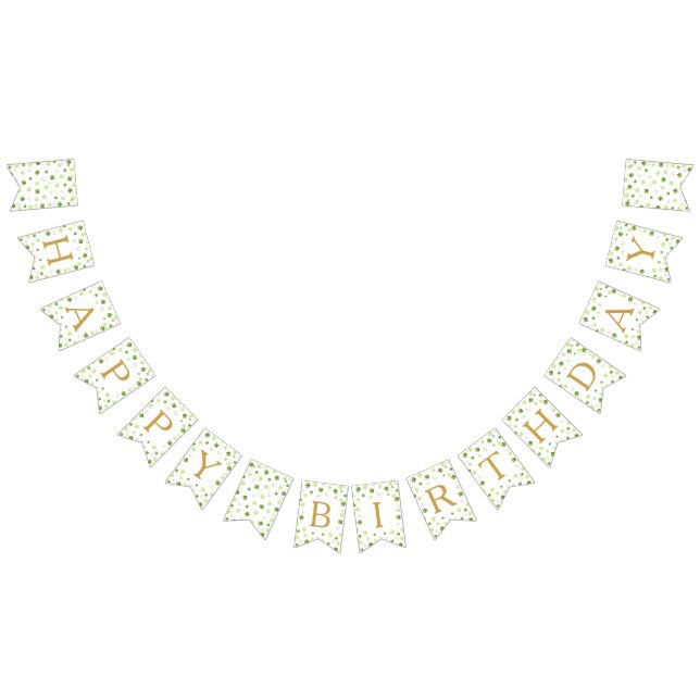 Lucky One First Birthday Banner (Alle)