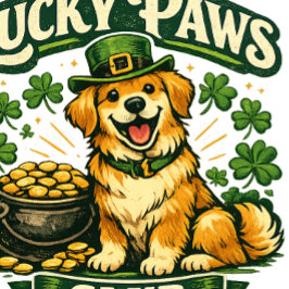 Lucky Paws Club St. Patricks Day Mütze