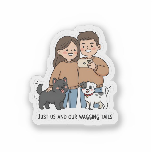 Lucky Pet Family Collection – Attracting Love Aufkleber (Vorderseite)