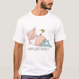 Lucky Pig Funny T-Shirt