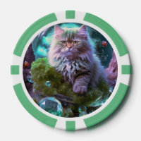Lucky Pocker Chips für Katzen Liebhaber