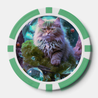 Lucky Pocker Chips für Katzen Liebhaber