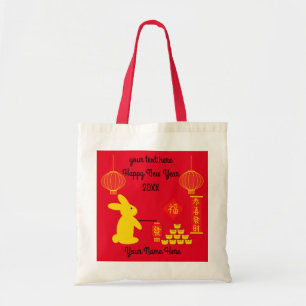Lucky Rabbit #5 Tote Bag Tragetasche
