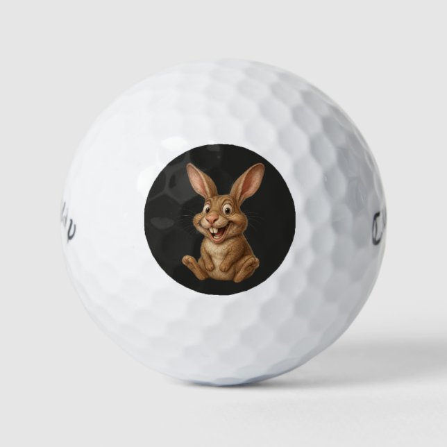 Lucky Rabbit Callaway Warbird Golfbälle (Vorderseite)