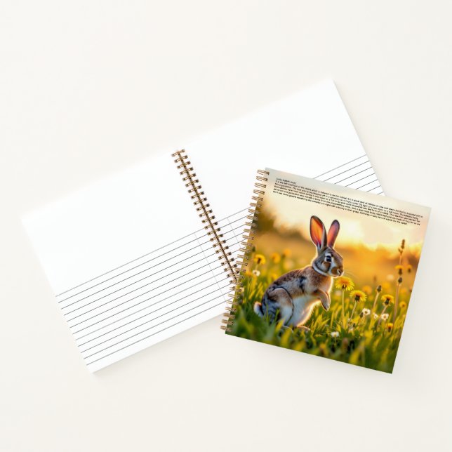 Lucky Rabbit Foot  Notizbuch (Innenseite)