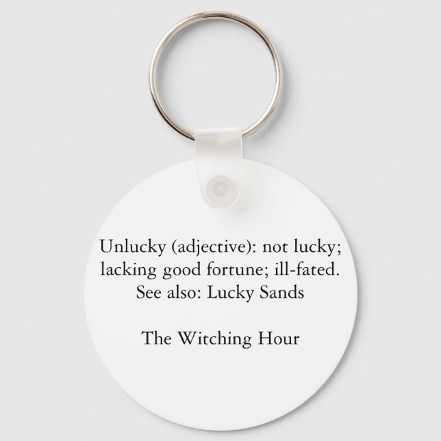 Lucky Sands Schlüsselkette Schlüsselanhänger (Vorderseite)