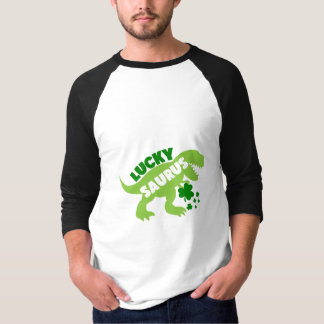 Lucky Saurus - St. Patrick's Day Dino T-Shirt