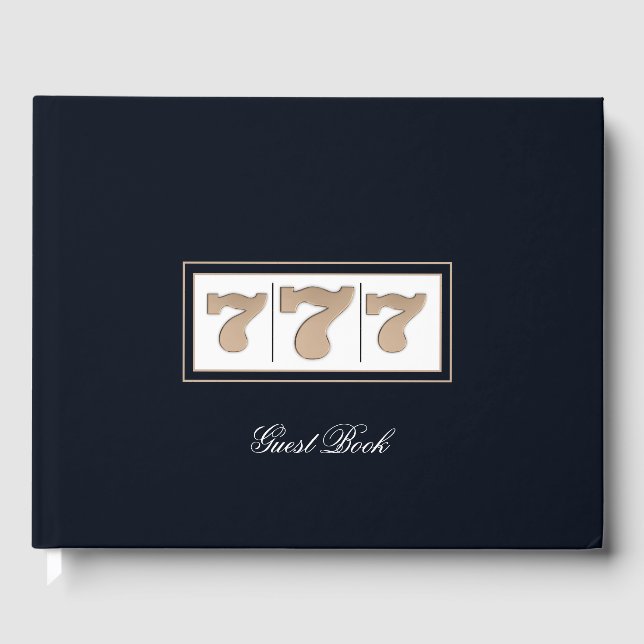 Lucky Seven Gästebuch (Vorderseite)