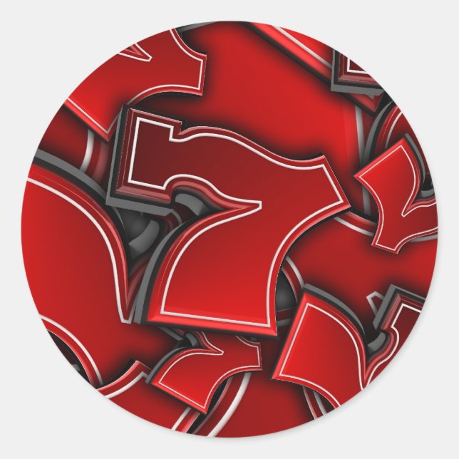 Lucky Seven - Sticker (Devant)