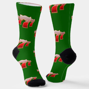 Lucky Sevens - Slot Machine Jackpot Socken