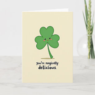 Lucky Shamrock Delicious Karte