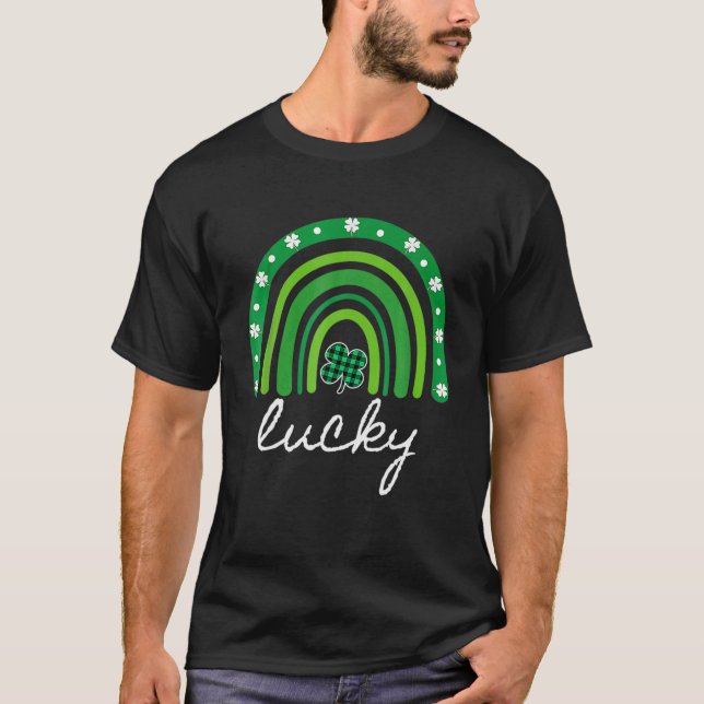 Lucky Shenanigans Coordinator Rainbow St Patrick D T-Shirt (Vorderseite)