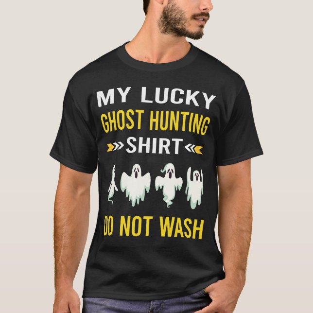 Lucky Shirt Ghost Jagd Paranormal (Vorderseite)