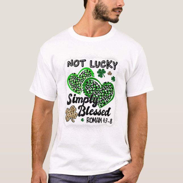 Lucky Simply Blessed St T-Shirt (Vorderseite)