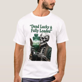 Lucky Skeleton Stout T-Shirt | Dead Lucky 