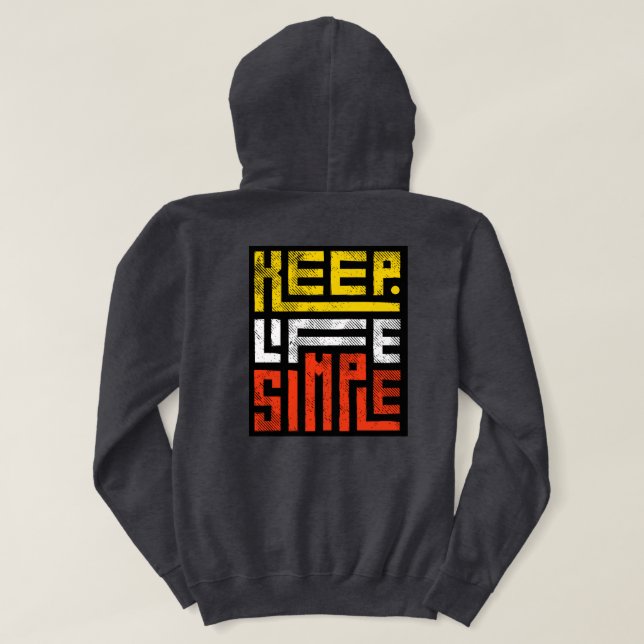 Lucky Smart  Hoodie (Design Rückseite)