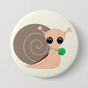 Lucky Snail Button