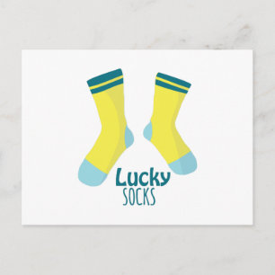 Lucky Socks Postkarte