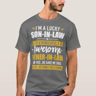 Lucky Soninlaw phantastischer Vaterinlaw T-Shirt