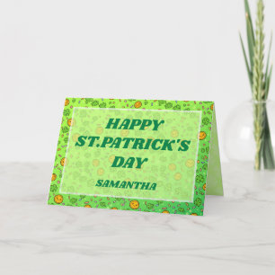 Lucky Sprinkles St. Patrick’s Day Karte