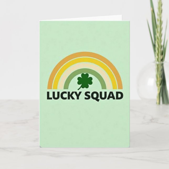 Lucky Squad Rainbow Card Karte (Vorderseite)