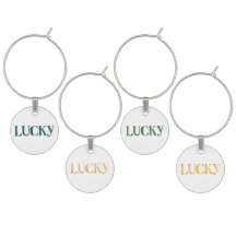 Lucky St. Patrick's Day Pattern Text