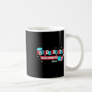 Lucky Strikes Bowling Team - Retro Männer Frauen O Kaffeetasse
