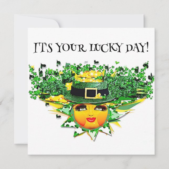 LUCKY SUN! EINLADUNG (Vorderseite)