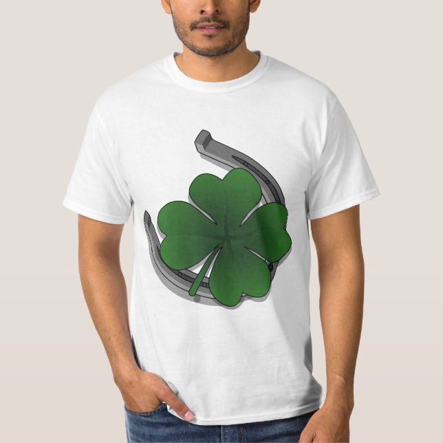 Lucky T-shirt irlandais T-shirt St Patrick Lucky S (Devant)