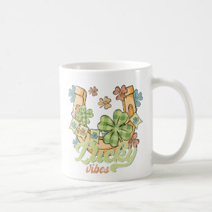Lucky Vibes - farbenfrohe Kleidung & Golden Horses Kaffeetasse