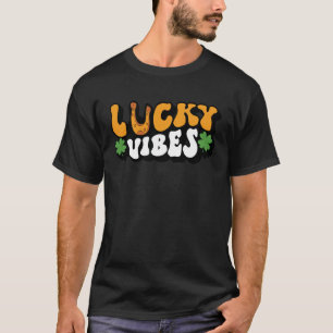 Lucky Vibes Lucky Kleeblatts St Patrick's Day T-Shirt