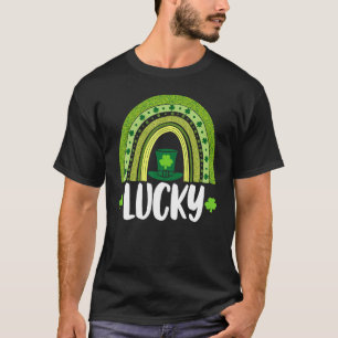 Lucky Vibes Women St Patrick's Day Rainbow Liebe 1 T-Shirt