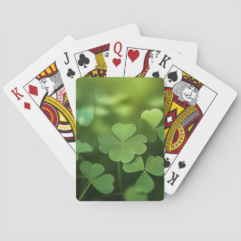 Lucky Vierblättriges Kleeblatt Spielkarten