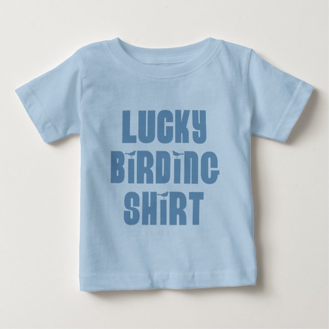 Lucky Vogelbeobachtung Shirt (Vorderseite)