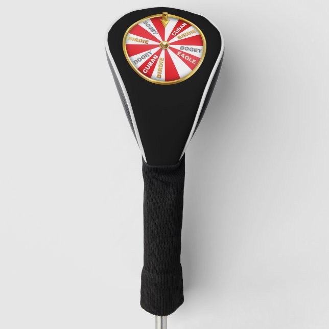 Lucky Wheel Golf Head Cover Headcover (Vorderseite)