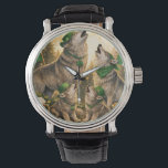 Lucky Wolf Pack – St. Patrick’s Day Family Howling Armbanduhr<br><div class="desc">This unique St. Patrick’s Day design features a powerful wolf family howling under the glowing full moon, surrounded by lucky shamrocks and festive Irish elements. Perfect for wolf lovers, nature fans, and anyone celebrating Irish pride. A bold and magical design ideal for t-shirts, mugs, stickers, and gifts during the St....</div>