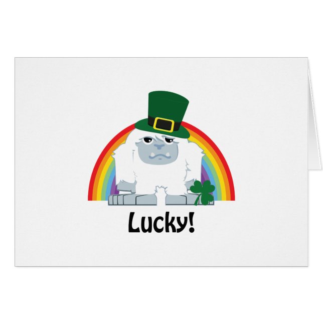 Lucky Yeti Leprechaun (Devant Horizontal)