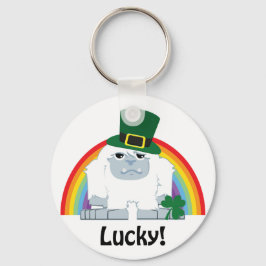 Lucky Yeti Leprechaun Schlüsselanhänger