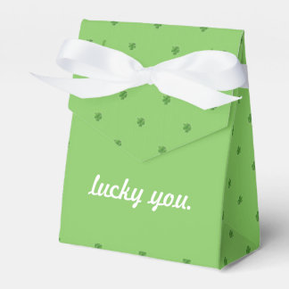 "Lucky You" Kleeblatt St. Patrick's Day Geschenkschachtel